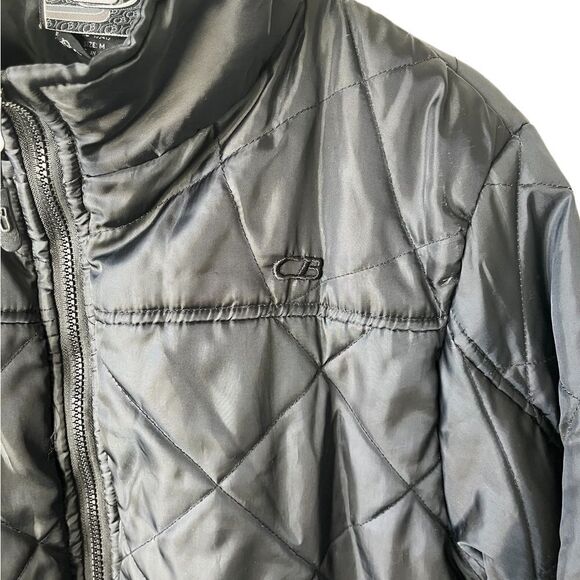 Cb Women's Blk Full Zip Quilted Jacket/Coat, Women's Med. - Picture 2 of 6